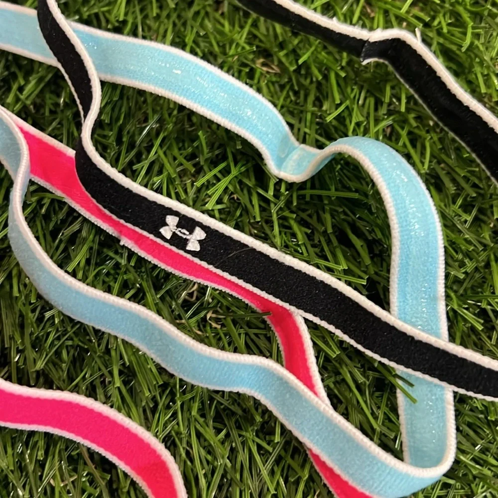 Youth Under Armour Headbands - Set of 3